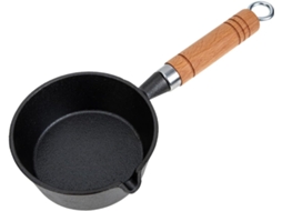 Panela De Ferro Fundido Com Alça, Caçarola E Pote Para Derreter Óleo, Utensílio De Cozinha Prático. Diâmetro Gokoco