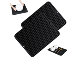Conjunto de 2 Porta copos de Silicone, 40x30 cm, para Pratos AQUAFORGE