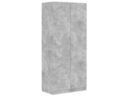 Conjunto 1 Wardrobe, Wardrobes Vidaxl Cinzeto Madeira Processada (n/a)
