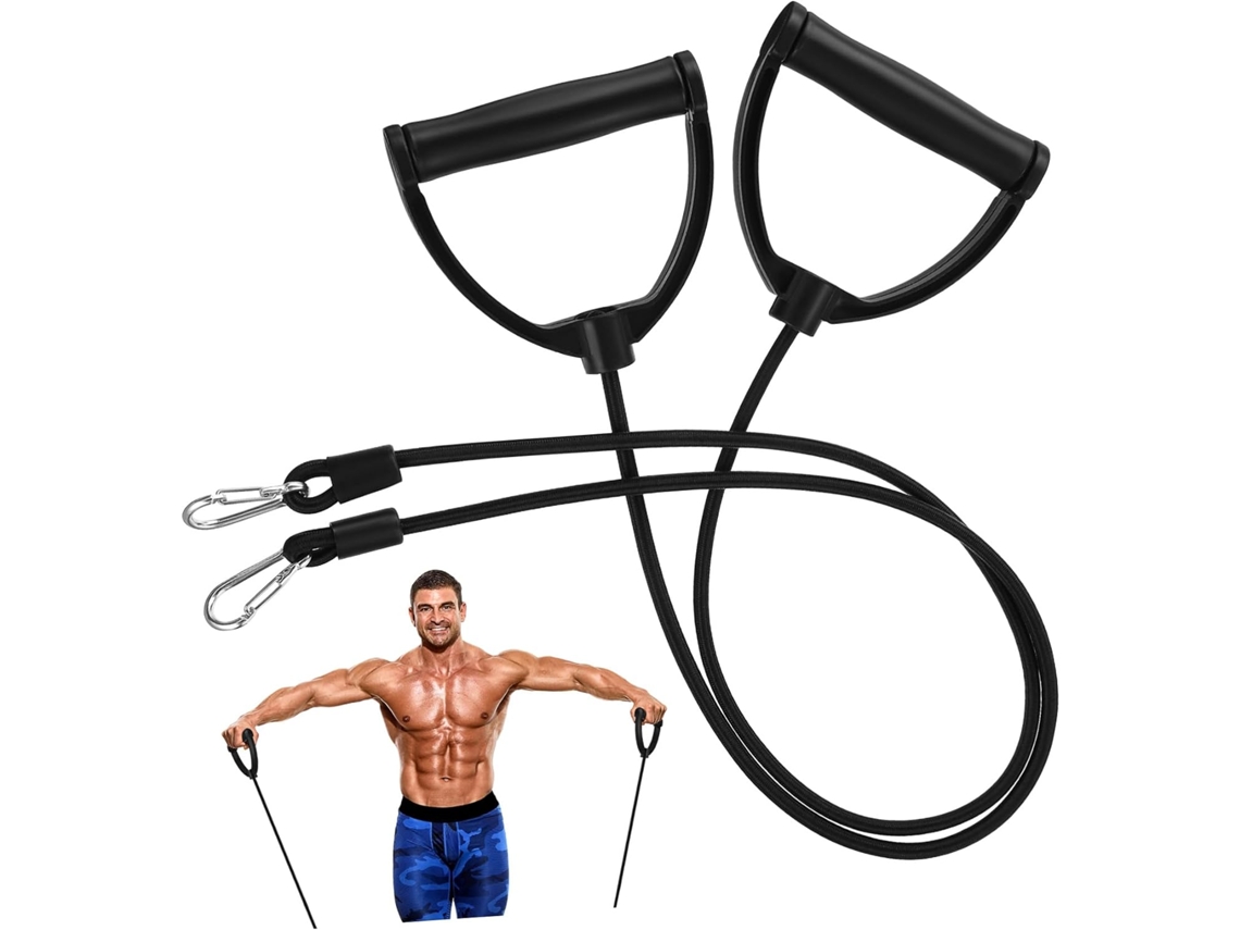 Faixas De Resistência Stepper, Cordas Leves Para Treinamento Força, Adequadas Exercícios Braços, Peito E