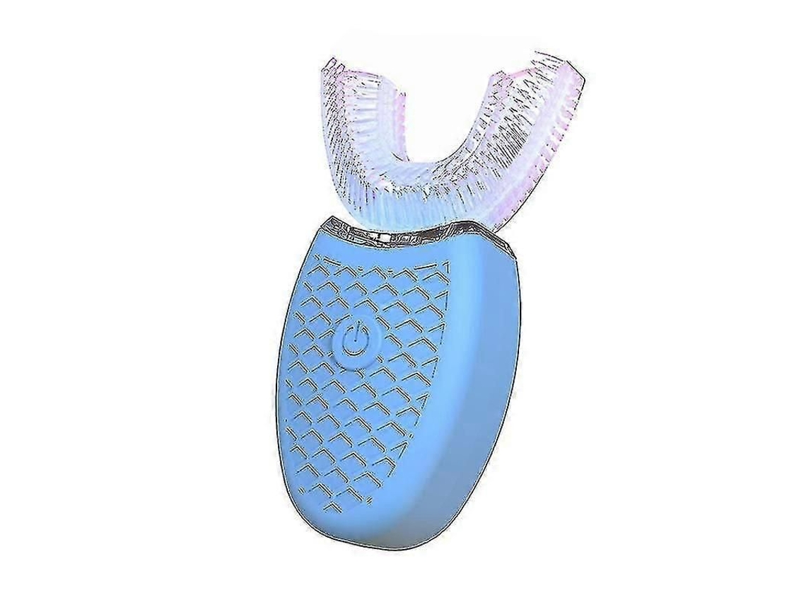 Azul a Nova Escova de Dentes Ultrassônica Elétrica, Ferramenta Cuidado Clareamento em Forma Silico Ne U, Elétrica Adulta GOKOCO
