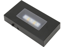 Base Iluminada Led, Acabamento Preto, Usb, Para Exposição Decorativa De Objetos E Peças, Para Utilização Diária Conforme A Aplicação