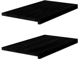 Window Sill, Window Sills Vidaxl Marrom Madeira De Carvalho (70 X 40 X 2 Cm)