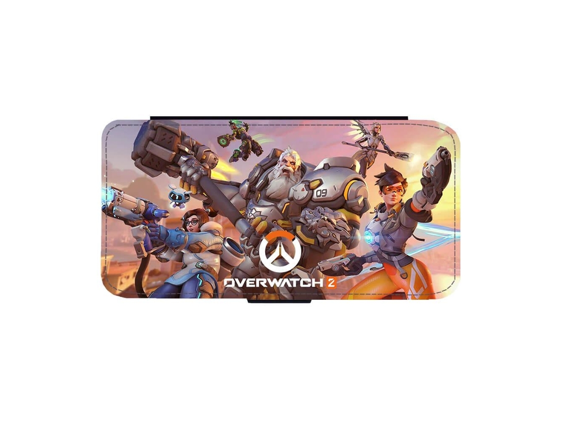 Capa Flip Para Iphone 17 Pro Max Com Tema Overwatch 2