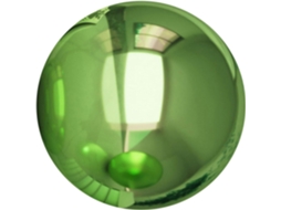 Bola de Decoração de Jardim Inoomp em Aço Inoxidável, Verde Polido e Refletivo, para Uso Externo em Pátios. Fácil CHABERLU