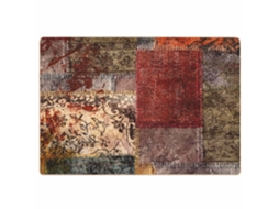 Vidaxl Passadeira Marsa Multicolor 150 X 100 Cm Poliéster E Pvc