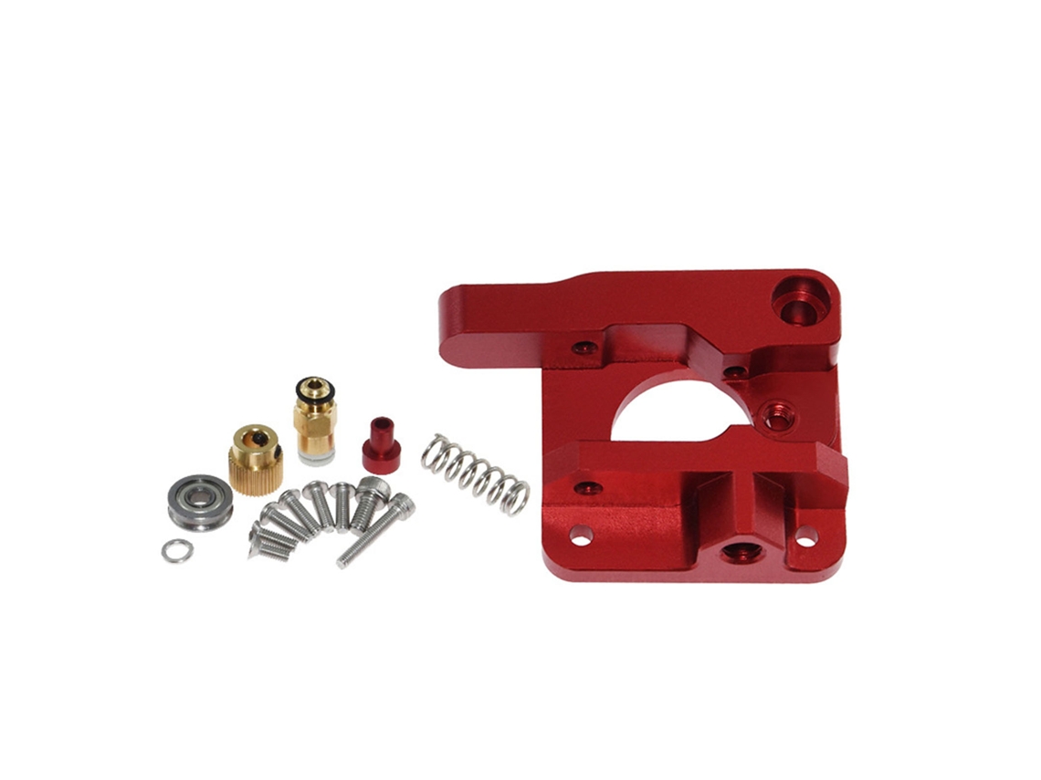 Extruder De Impressora 3d De Duas Engrenagens Peças De Alumínio Para Série Cr10 10s Mão Esquerda