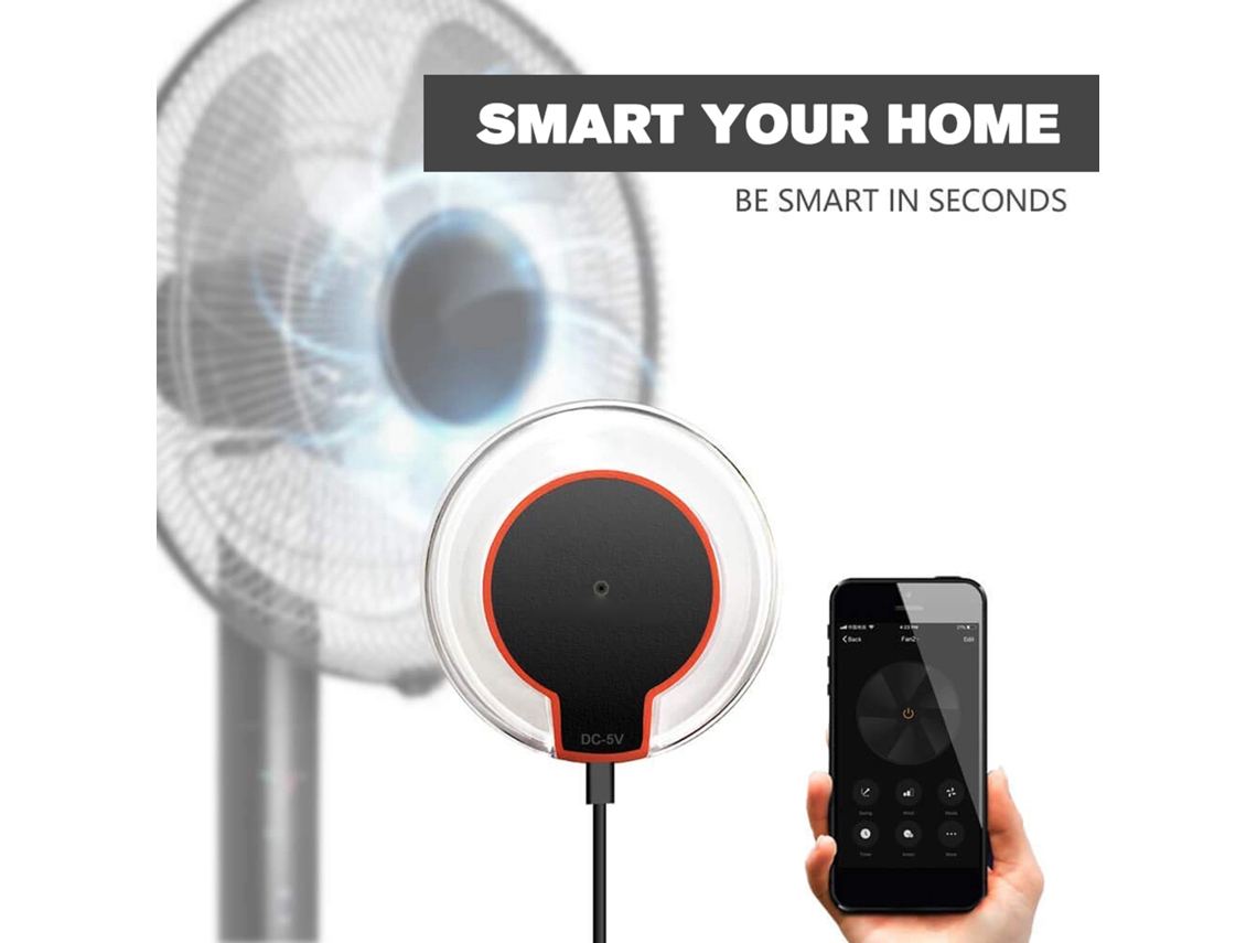 Controle Remoto por Infravermelho com Voz Inteligente EOOCOO (controle Wifi, Gateway Infravermelho)