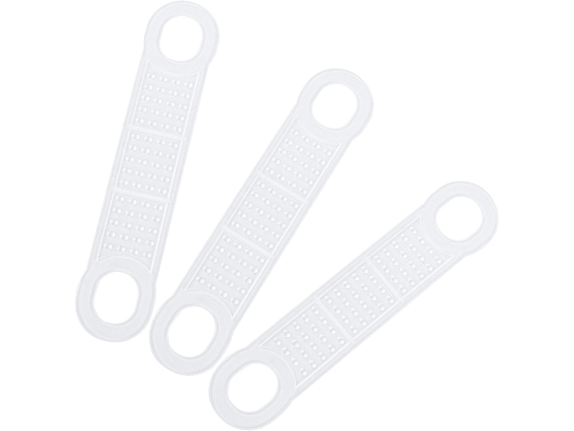 100 Faixas Borracha Antiderrapantes para Cabides Roupa, Uso Doméstico/lojas ZYBLSSBB