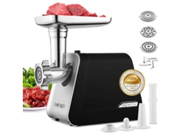 Moedor elétrico de carne multifuncional 2000 W com discos de moagem AQUAFORGE