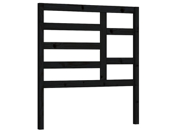 Cabeceira 96x4x104 Cm Pinho Maciço Marrom MAISON EXCLUSIVE