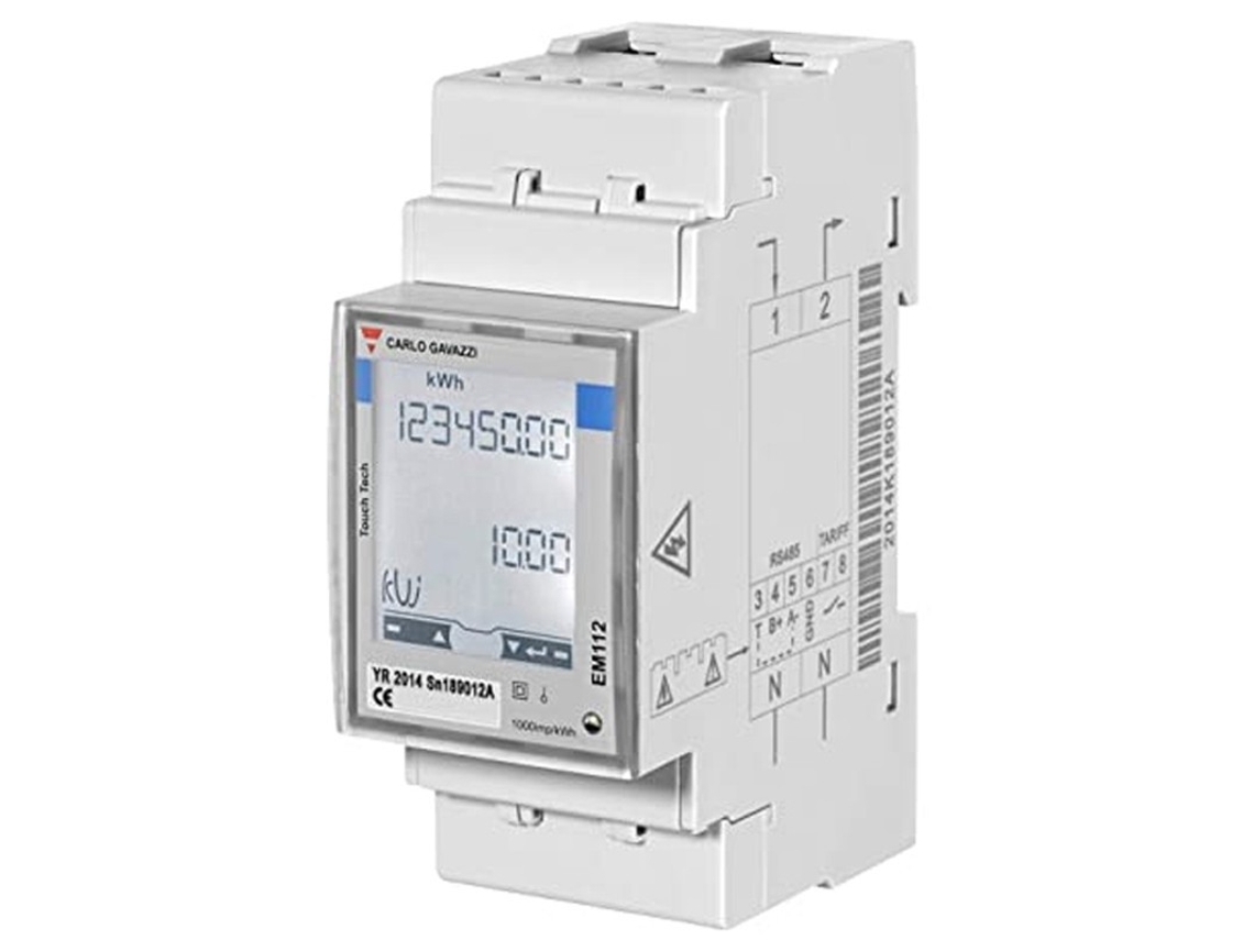 Medidor de Energía Monofásico Power Meter para Cargadores WALLBOX