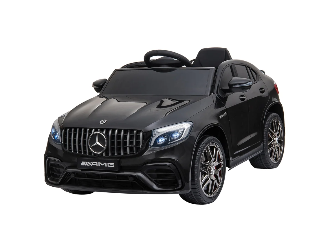 Carro Elétrico Infantil 12v (2.4g, 2 Motores, Buzina, Música, 37 60 Meses, Preto)