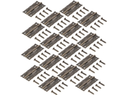 Conjunto De 40 Dobradiças Pequenas Estilo Antigo Com Parafusos,