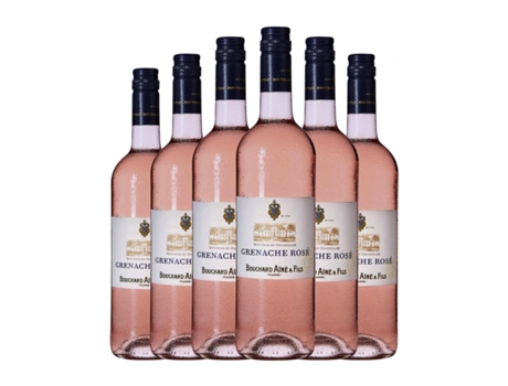 Vinho rosé BOUCHARD AINÉ Héritage du Conseiller Rosé Grenache Vin de Pays d'Oc (0.75 L - 6 Unidades)