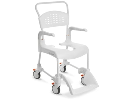 Etac Clean Wheelchair 49 Cm/ 2 Brakes With Toilet Function White Medpunkt