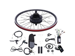 Kit De Conversão Para E-bike, Motor Poderoso, Montagem Fácil, Preto