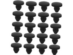 20 Peças De Protetores Para Choque Borracha Silicone Resistentes A Altas Temperaturas, Macios E Cônicos, Com Absorção De