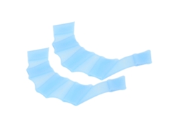 Luvas de Natação com Dedos em Silicone Azul S