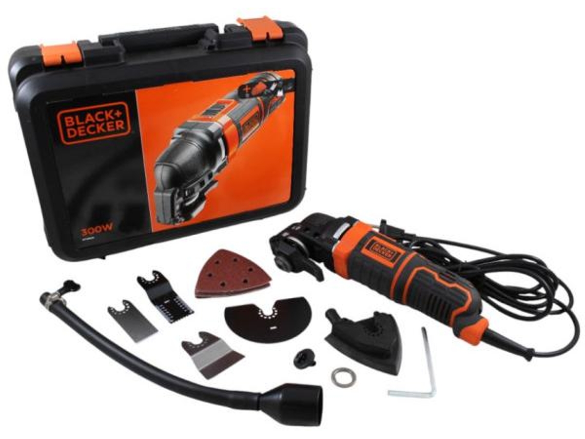 Multi-Ferramenta Oscilante 300W BLACK+DECKER MT300KA-QS