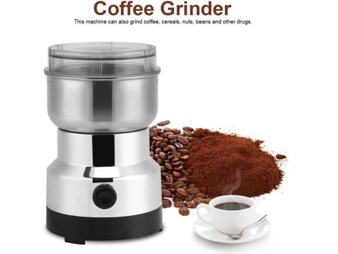 Moedor de café elétrico de aço inoxidável moedor de grãos de café para casa-officeEU Plug220V-240V---RAC YWEI