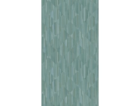 Papel De Parede Da Foto Efeito Madeira 3d Verde Azul 1,5 X 2,79 M Origin Wallcoverings