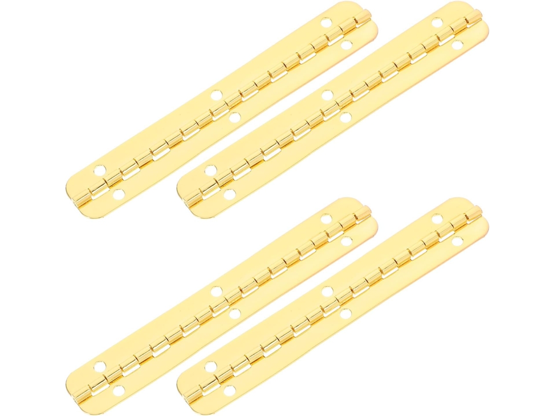 Toyvian Conjunto De 4 Dobradiças Pequenas Piano Para Caixas Madeira, Com Funcionamento Suave E Fácil Instalação, Para
