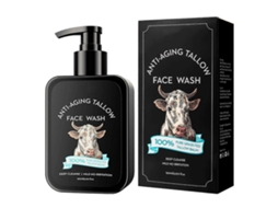 Sabonete Facial De Limpeza Profunda Com Sebo Bovino, Limpador De Sebo, Controle De Oleosidade, Hidratante, 150 Ml