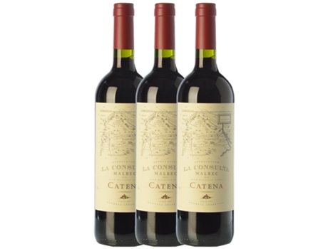 Vinho CATENA ZAPATA Catena Zapata La Consulta Malbec Valle De Uco Reserva (0.75 L - 3 unidades)