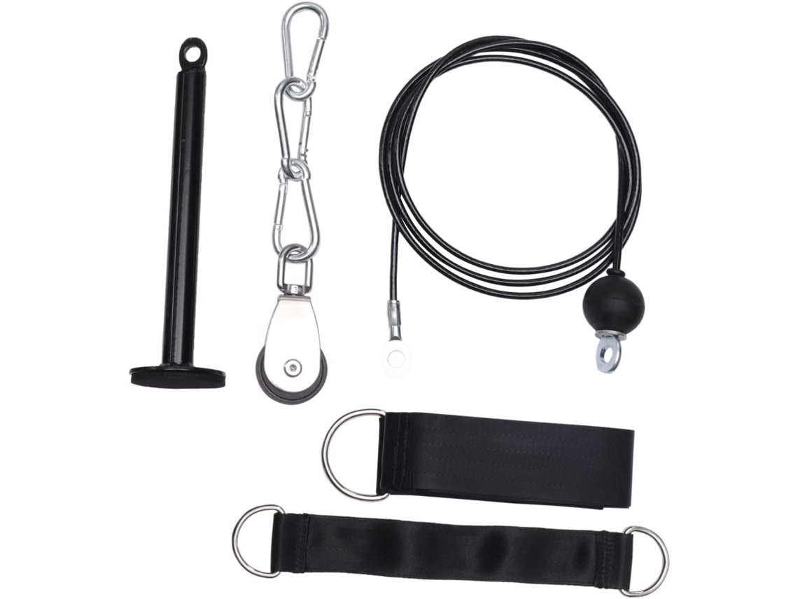 Conjunto De 1 Treinador Braços Profissional Com Sistema Polias Durável
