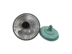 Laxiscreed Aquecedor Elétrico Rápido E Silencioso Para Casa, Ventilador De Mesa 9 Polegadas Verde