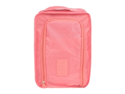 Bolsa De Sapatos Impermeável Ecológica Para Viagem, Bolsa De Armazenamento Portátil Rosa SUNNY SPACES