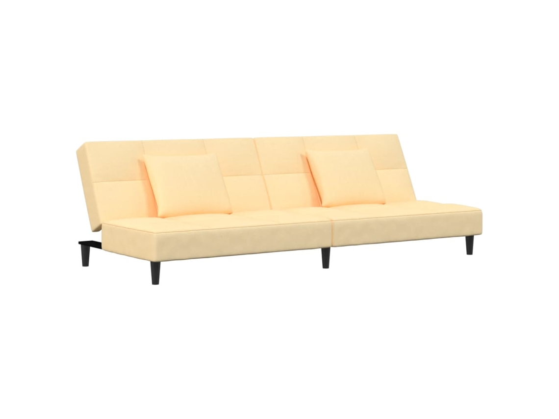 Sofa Bed, Sofa Beds Vidaxl Creme Veludo (n/a)