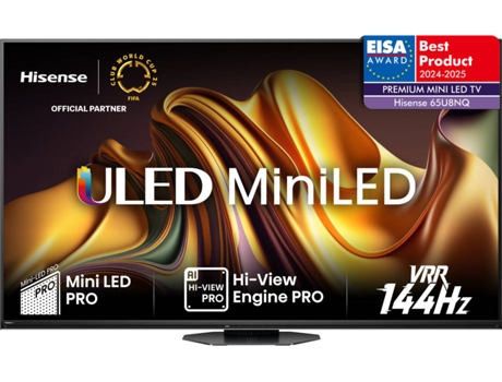 TV HISENSE 65U8NQ PRO (Mini LED ULED - 65'' - 165 cm - 4K Ultra HD
