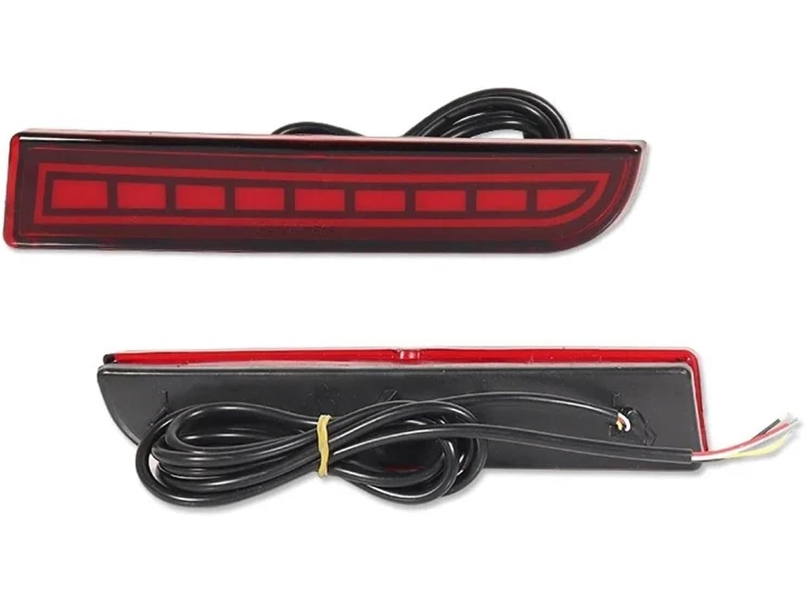 Piscas De Led Para Mitsubishi Lancer Evo Evolution Asx, Outlander E Sport Rvr, Com Refletor De Para Choque, Luz De Seta