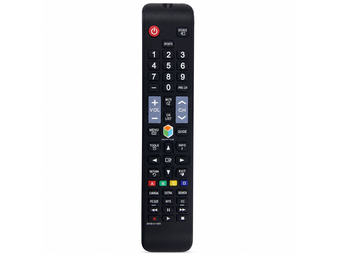 Comando À Distância Para Tv Compatível Com Samsung Bn59-01198x_dae