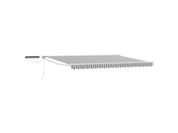 Conjunto 1 Toldo Elétrico Vidaxl Antracite Poliéster (5 X 3 M)