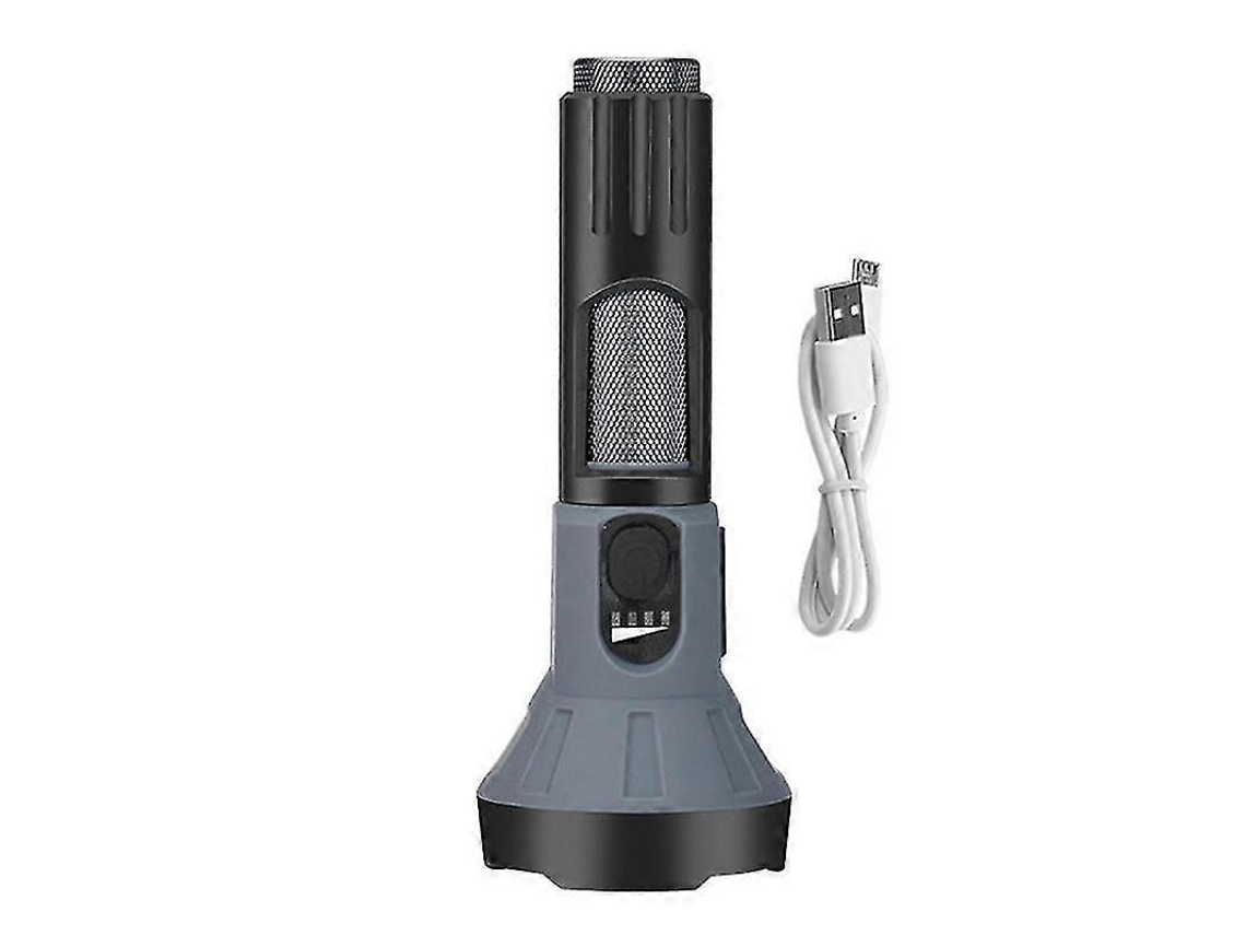 Lanterna De Acampamento Portátil Recarregável, Lanterna Recarregável À Prova Dágua Com Brilho, Com Visor Carregado Para Ambientes Externos Olysi Shop