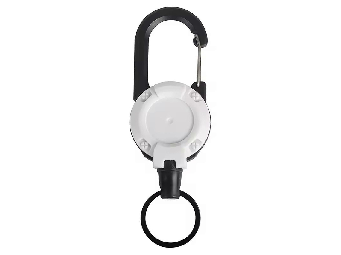 Chaveiro Retrátil Resistente Com Clipe, Porta-crachá Anti-perda Para Uso Em Trilhas, Trabalho E Atividades Ao Ar Livre.
