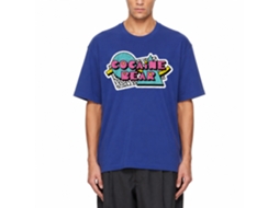 Rockinstone Cocaine Bear Saved By The Cb Solid Royal Adult T-shirt Size:m
