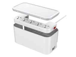 Barra de Alimentação LAXISCREED 5 Tomadas 3 Usb