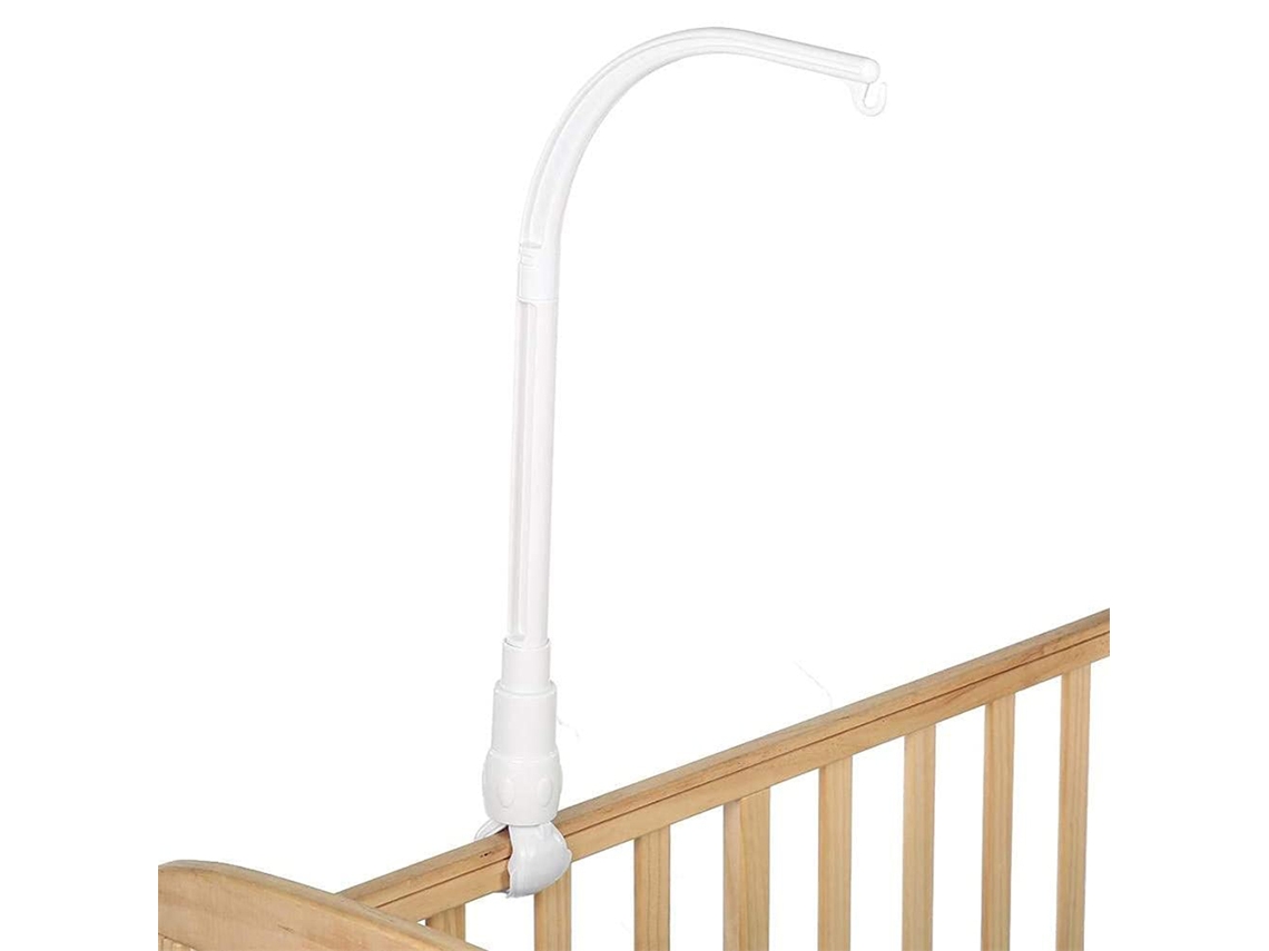 Mali suporte para Mobile de Cama Infantil com Garra Giratória e Braço Rotativo para Brinquedos