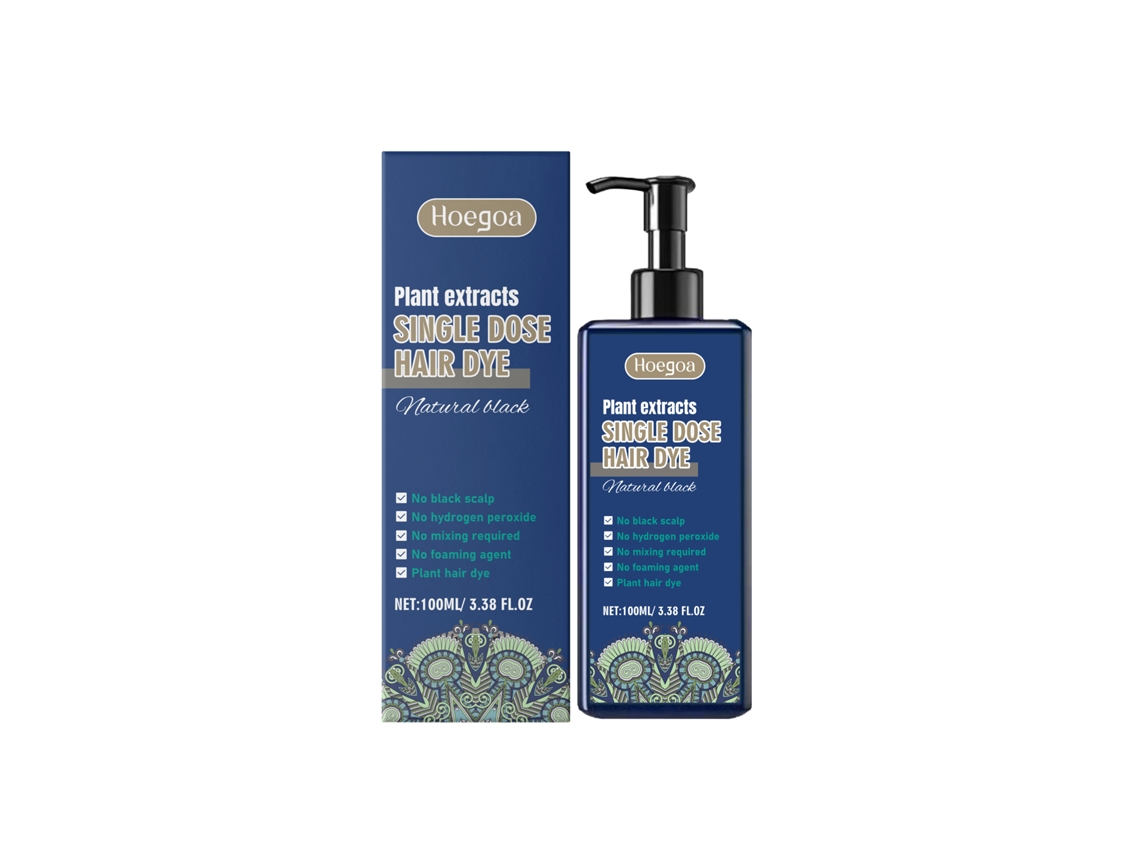 Tintura Capilar Natural Preto Shampoo