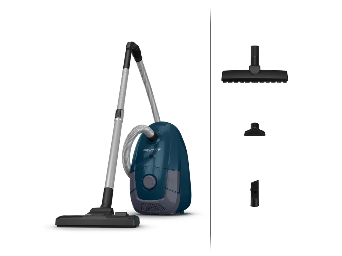 Aspirador com Saco ROWENTA RO3126EA Power XXL Parquet Kit (76 dB - Saco de pó 4.5 L)