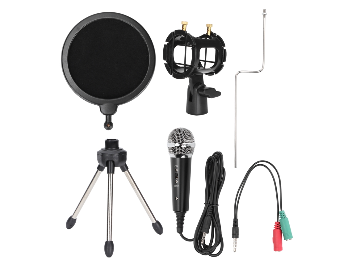 Microfone LAXISCREED para Karaokê 3.5mm