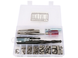 Kit De Reparação De Rosca Em Aço Inox Laxiscreed Para Inserções E Reparações De Parafusos De Alta Resistência
