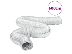 Vidaxl Conduta De Ventilação 6 M Ø12,5 Cm Alumínio
