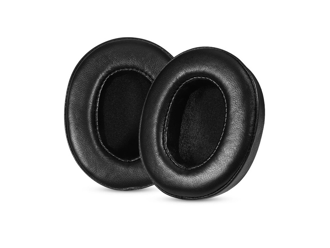 Almofadas De Ouvido Em Pele Para Huawei Freebuds Studio Preto, Confo Inf