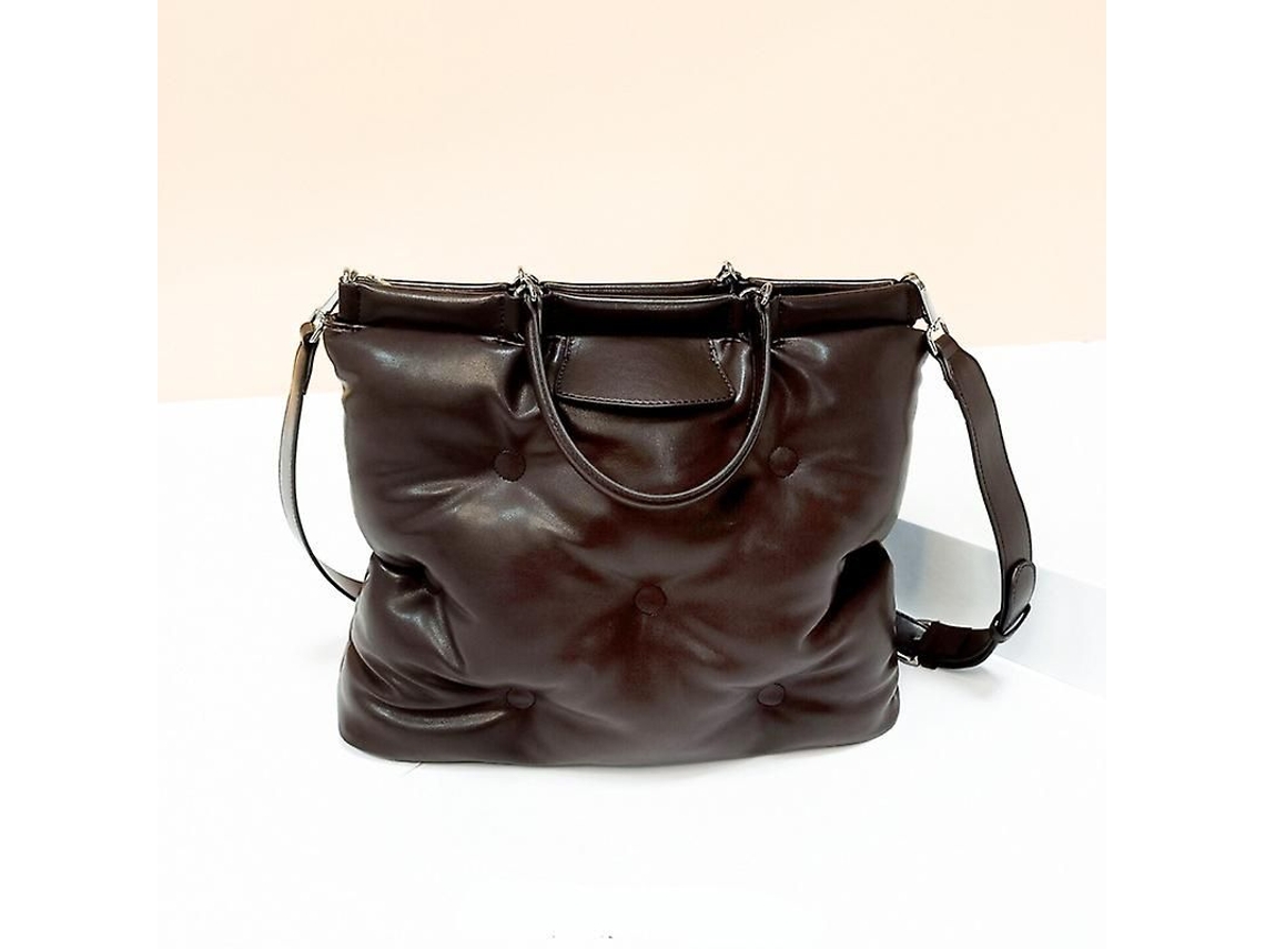 Bolsa Tote Grande Acolchoada Feminina Casual de Ombro AQUAFORGE