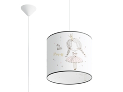 Luminárias Pendentes Princess de Pvc Multicolorido 95X30X30Cm SOLLUX LIGHTING